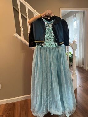 Designer Daddy Cinderella transformation dress